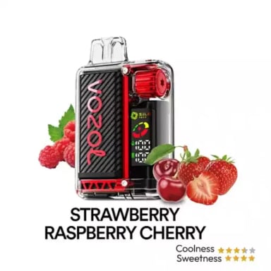 VOZOL VISTA 20k PUFFS Strawberry Raspberry Cherry 